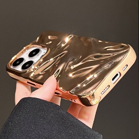 Чохол TPU Sea для Apple iPhone 14 Pro (6.1") Gold - зображення 3 