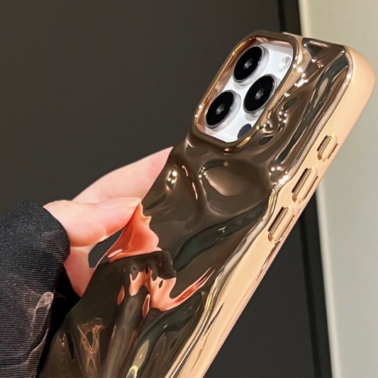 Чохол TPU Sea для Apple iPhone 14 Pro (6.1") Gold - зображення 4 