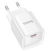 Блок питания Hoco C146A Charm PD20W (1USB-C) White