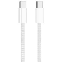 Дата кабель USB-C to USB-C FineWoven 240W для Apple (AAA) (2m) (box) White