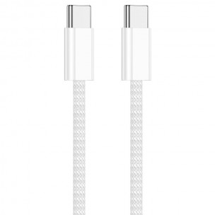 Дата кабель USB-C to USB-C FineWoven 240W для Apple (AAA) (2m) (box) White