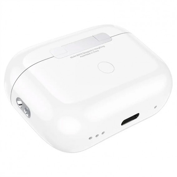 Бездротові TWS навушники Borofone BW76 Brocade with Touch Screen and ANC White