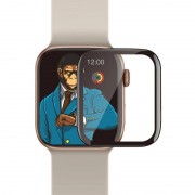Полімерна 3D плівка Blueo High-Molecule для Apple Watch 7/8/9 41mm (+ аппликатор) Чорний
