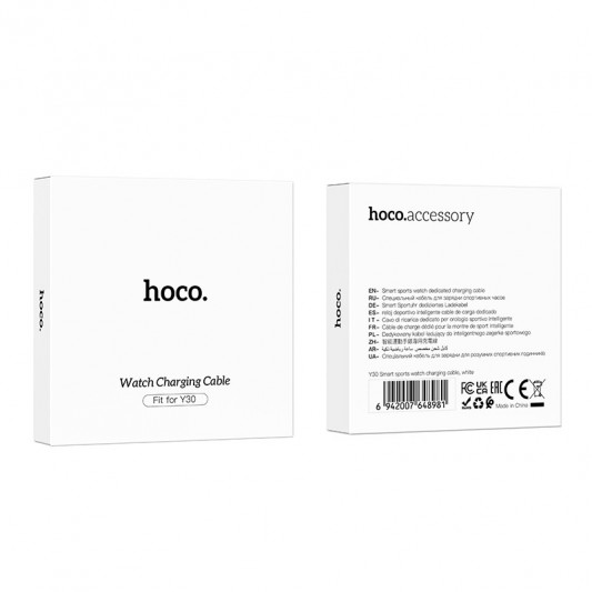 Зарядний пристрій для Hoco Y30 White - зображення 1 