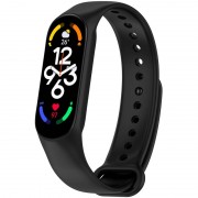 Силіконовий ремінець для Xiaomi Mi Band 7/6/5 Чорний / Black