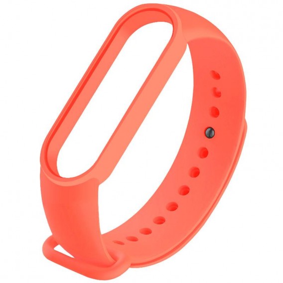 Силіконовий ремінець для Xiaomi Mi Band 7/6/5 Рожевий / Hot Pink