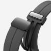 Ремінець Line Magnetic для Xiaomi Mi Band 9/8/10 Чорний / Black