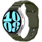 Силіконовий ремінець Defense для Smart Watch 22mm Dark Olive Силіконовий ремінець Defense для Smart Watch 22mm Dark Olive