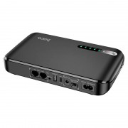 Джерело безперебійного живлення Hoco DB62 Smart Mini UPS для роутерів 5V/9V/12V 20000 mAh Black