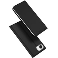 Чехол-книжка Dux Ducis с карманом для визиток для Apple iPhone 16e (6.1") Черный