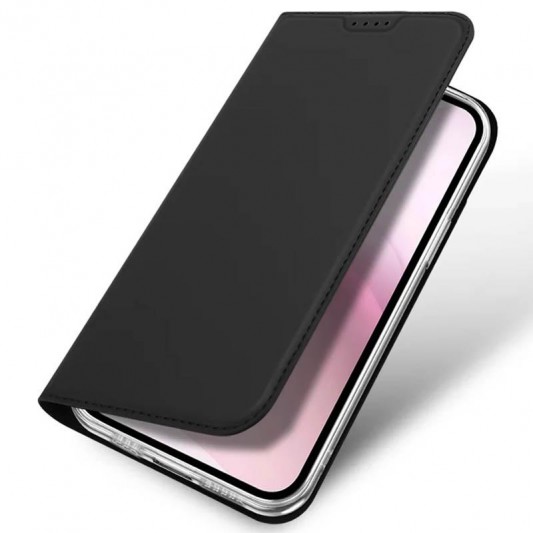 Чохол-книжка Dux Ducis з кишенею для візиток для Apple iPhone 16e (6.1") Чорний - зображення 5 
