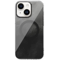 Чехол TPU Shiny Mountain (MagFit) для Apple iPhone 15 (6.1") Black