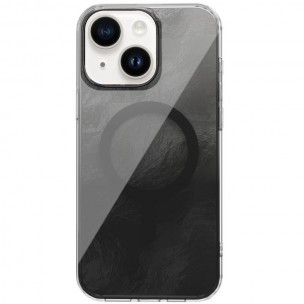 Чехол TPU Shiny Mountain (MagFit) для Apple iPhone 15 (6.1") Black