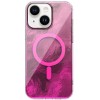 Чохол TPU Shiny Mountain (MagFit) для Apple iPhone 15 (6.1") Pink
