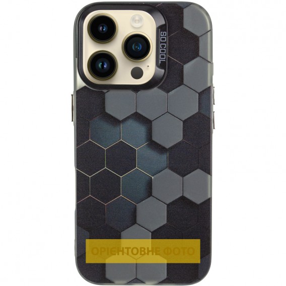 Чехол TPU+PC So Cool для Apple iPhone 12 Pro / 12 (6.1 дюйма) Honeycomb Чехол TPU+PC So Cool для Apple iPhone 12 Pro / 12 (6.1 дюйма) Honeycomb
