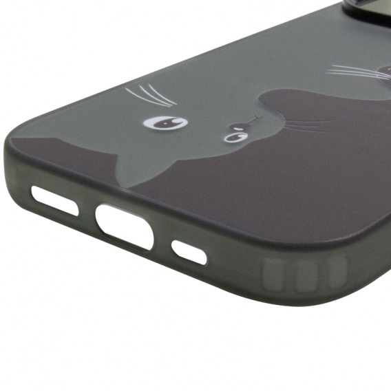 Чехол TPU+PC So Cool для Apple iPhone 16 Pro (6.3 дюйма) Cats Чехол TPU+PC So Cool для Apple iPhone 16 Pro (6.3 дюйма) Cats