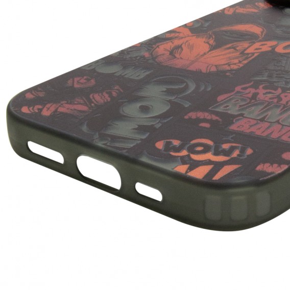 Чехол TPU+PC So Cool для Apple iPhone 16 Pro (6.3 дюйма) Comics Чехол TPU+PC So Cool для Apple iPhone 16 Pro (6.3 дюйма) Comics