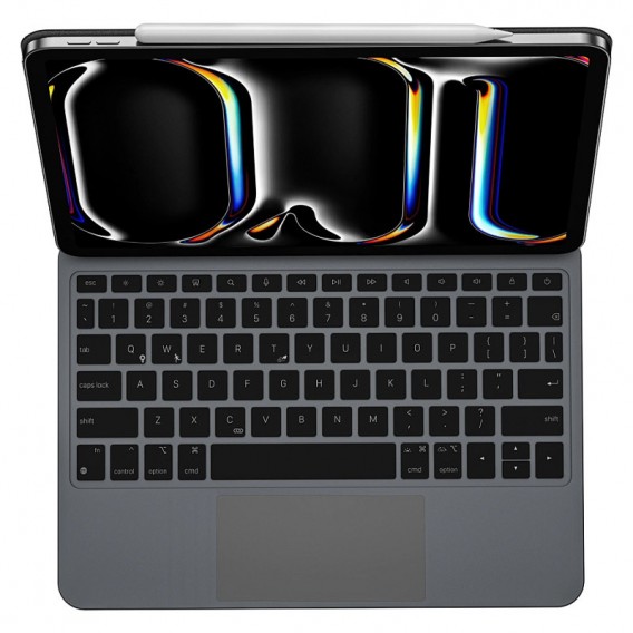 Чохол-клавіатура WIWU MK-004 for iPad Air 13'' (2024)/Pro 12.9" (2020-2022) Black