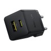 Блок живлення Baseus Palm Fast Charger 20W (1USB-A/1C) + кабель Type-C to Type-C (P10111608) Cluster Black
