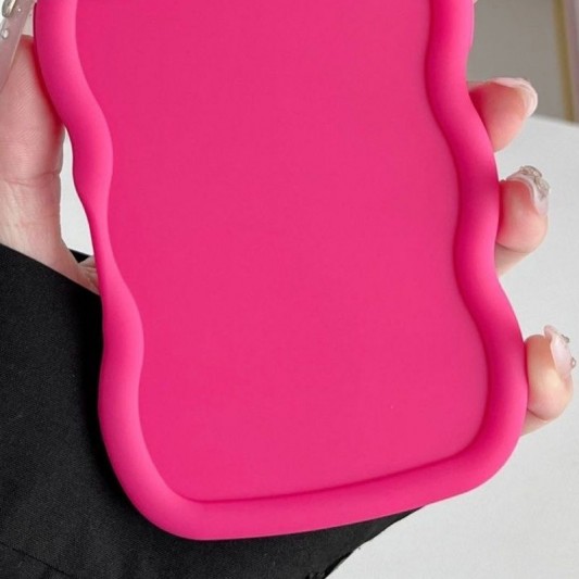 Чохол TPU Ripple для Apple iPhone 6/6s/7/8/SE (2020) (4.7") Dragon Fruit - зображення 1 