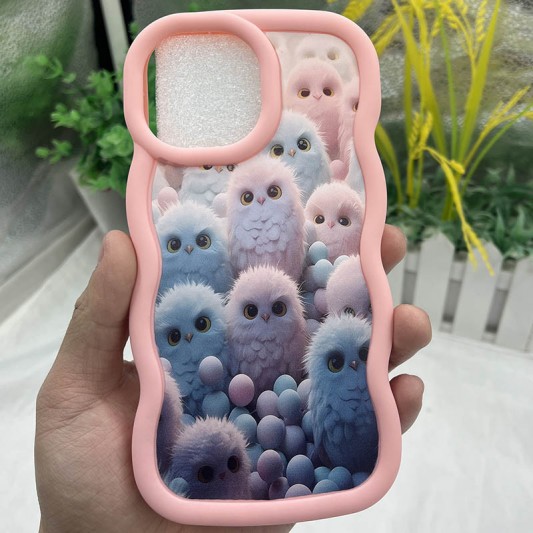 Чохол TPU Cloudy Pictures для Apple iPhone 11 Pro (5.8") Owls - зображення 1 