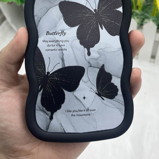 Чохол TPU Cloudy Pictures для Apple iPhone 12 Pro Max / 13 Pro Max (6.7") Butterflies - зображення 2 