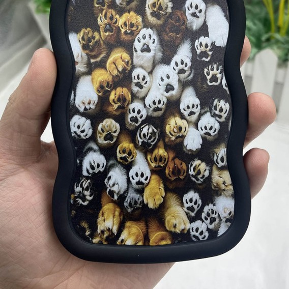 Чехол TPU Cloudy Pictures для Apple iPhone 13/14 (6.1") Paws