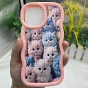 Чохол TPU Cloudy Pictures для Apple iPhone 13 Pro (6.1") Kittens