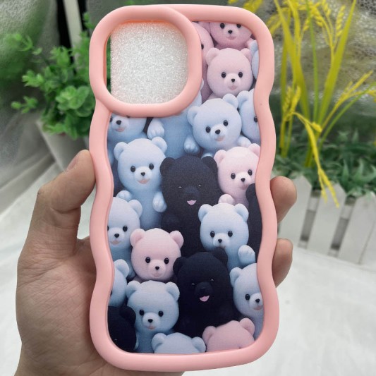 Чохол TPU Cloudy Pictures для Apple iPhone 14 Pro (6.1") Bears - зображення 1 