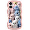 Чохол TPU Cloudy Pictures для Apple iPhone 16 (6.1") Kittens