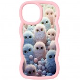 Чехол TPU Cloudy Pictures для Apple iPhone 16 Pro (6.3 дюйма) Owls