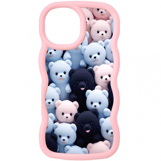 Чехол TPU Cloudy Pictures для Apple iPhone 16 Pro Max (6.9") Bears