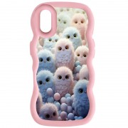Чохол TPU Cloudy Pictures для Apple iPhone X / XS (5.8") Owls