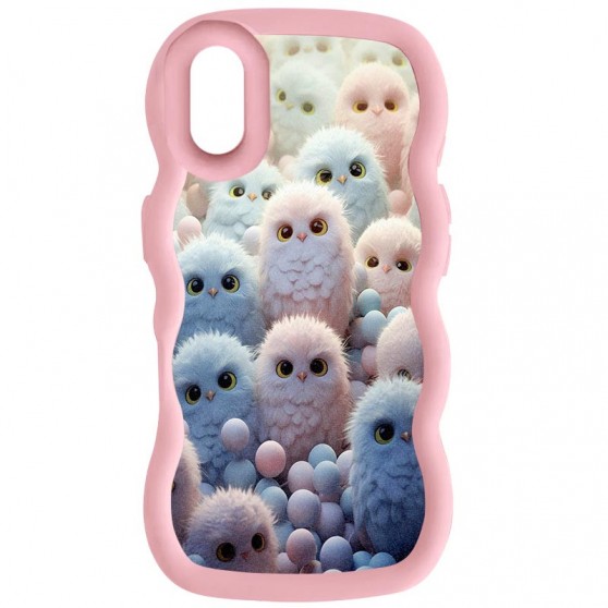 Чехол TPU Cloudy Pictures для Apple iPhone X/XS (5.8") Owls