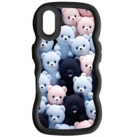 Чехол TPU Cloudy Pictures для Apple iPhone XR (6.1") Bears Black