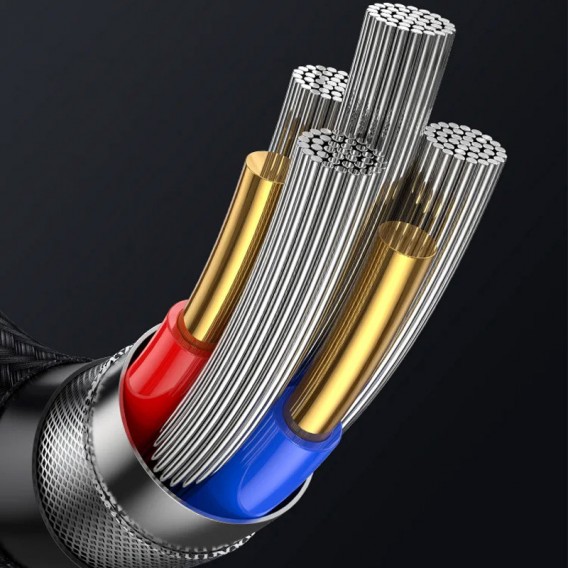 Дата кабель Usams US-SJ741 Digital Display HX Ser. Type-C to Lightning 30W (1.2m) Tarnish