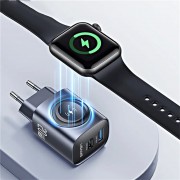 МЗП Usams US-CC293 T67 Multifunctional iWatch Charger 20W (1USB-A/1C) Tarnish