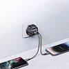 Блок живлення Usams US-CC293 T67 Multifunctional iWatch Charger 20W (1USB-A/1C) Tarnish