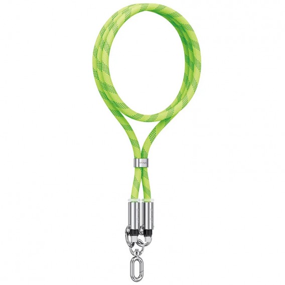 Дата кабель-шнурок Usams US-SJ745 Type-C to Type-C 60W (1.2m) Green