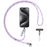 Дата кабель-шнурок Usams US-SJ746 Type-C to Lightning 30W (1.2m) Purple Дата кабель-шнурок Usams US-SJ746 Type-C to Lightning 30W (1.2m) Purple