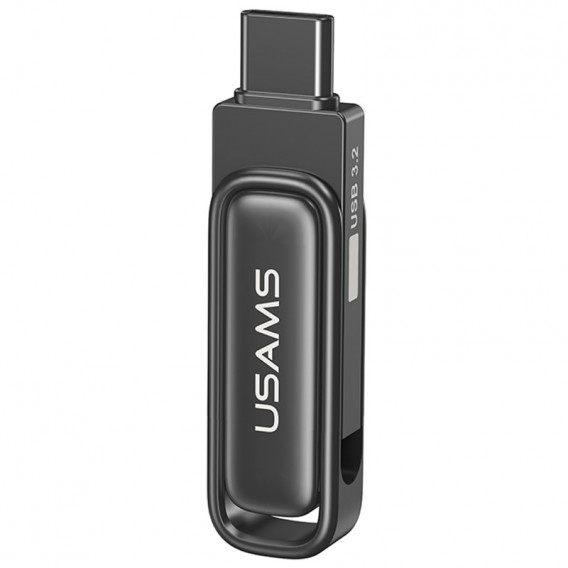 Флеш-накопичувач Usams US-ZB349 USB 3.2 Type-C Dual Ports – 256GB Tarnish