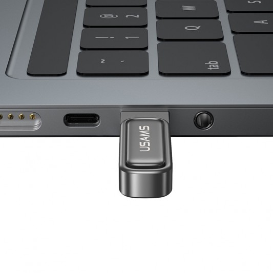 Флеш-накопичувач Usams US-ZB349 USB 3.2 Type-C Dual Ports – 256GB Tarnish - зображення 2 