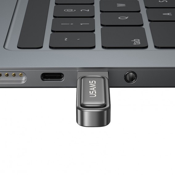 Флеш-накопичувач Usams US-ZB349 USB 3.2 Type-C Dual Ports – 256GB Tarnish