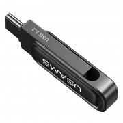 Флеш-накопичувач Usams US-ZB349 USB 3.2 Type-C Dual Ports – 256GB Tarnish