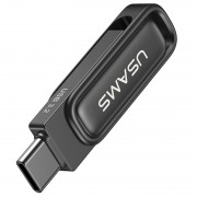 Флеш-накопичувач Usams US-ZB349 USB 3.2 Type-C Dual Ports – 256GB Tarnish