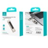 Флеш-накопитель Usams US-ZB280 2in1 USB 3.2 + Type-C GEN1 Dual Ports Aluminum Alloy 10G – 512GB Silver