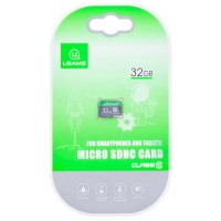 Карта памяти Usams US-ZB094 (TF High Speed Card) microSDHC Class 10 - 32GB (без адаптера) Green