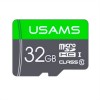 Карта пам'яті Usams US-ZB094 (TF High Speed Card) microSDHC Class 10 - 32GB (без адаптера) Green