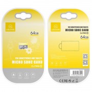 Карта пам'яті Usams US-ZB095 (TF High Speed Card) microSDHC Class 10 - 64GB (без адаптера) Yellow