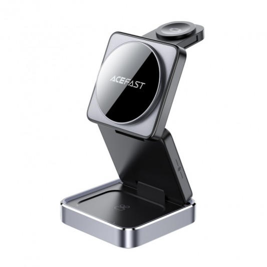 БЗП Acefast E20 desktop 3-in-1 Black - зображення 1 